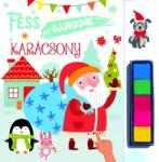 Napraforgó Könyvkiadó Karácsony - Fess az ujjaddal §K