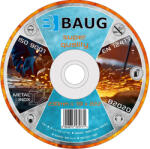 BAUG Vágókorong fémre 230x1, 9mm BAUG (B2020) (B2020)