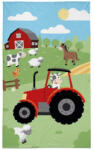  Traktoros, farmos kéztörlő (piros traki)