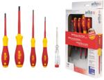 Wiha SoftFinish electric VDE csavarhúzó készlet 5r. SL+SL/PZ+fázisceruza SA320NK5/No. 47173 (040302-0254) - solnaiparcikk