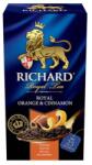 Richard Royal Tea Narancs&Fahéj Ízesített Fekete Tea 50g