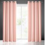 EUROFIRANY Rita egyszínű dekor függöny Pasztell rózsaszín 140x250 cm - homeandstyle - 3 892 Ft