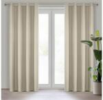 EUROFIRANY Rita egyszínű dekor függöny Cappuccino barna 140x250 cm - homeandstyle - 3 892 Ft