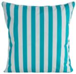 Eurofirany Garden6 csíkos kerti párnahuzat vízálló anyagból Kék 45x45 cm