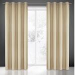 EUROFIRANY Rita egyszínű dekor függöny Bézs 140x250 cm - homeandstyle - 4 706 Ft