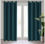 EUROFIRANY Logan sötétítő függöny Petrolkék 135x250 cm