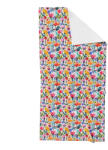 Takoy Prosop uscare rapidă 80x160 model flori colorate de luana Prosop