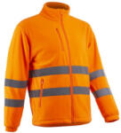 Coverguard Ritto Cipzáros Polár Felső Hi-Viz Narancs (M) (5RIT17000M)