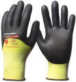 Coverguard Eurocut 3 - Sárga Vágásbizt. 3/4 Hát Fekete Mikrohab. Nitril (10) (1CRBF10)