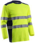 Coverguard Rikka Hosszúujjú Póló Hi-Viz Sárga És Kék Színben (Xl) (5RIK1600XL)