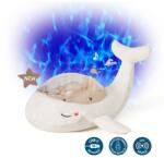 Cloud b Lampa de veghe cu white noise si proiectii de lumini - Whale - White - Cloud b