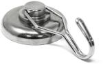 Magneo Smart Magnet neodim oală D 42 mm cu cârlig / cuier rotativ cu 2 grade de libertare 180 / 360