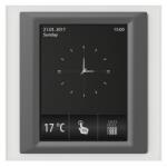ELKO EP RF Touch-W Сензорно устройство за управление Стъкло Тъмно сив Слонова кост (RFTW-AGL-BDG-CIV)