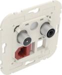 Efapel Мултимедиен контакт R-TV RJ46 Cat. 6 UTP (21534)