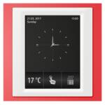 ELKO EP RF Touch-W Сензорно устройство за управление Червена(пластмаса) Бял Светло сив (RFTW-ARE-BWH-CLG)