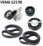 SKF Set curea transmisie cu caneluri SKF VKMA 62198 (VKMA 62198) - automobilus