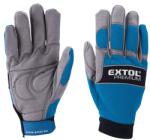 Extol kesztyű munkához; erősített tenyérrész, CE, EN388, méret: 13` rezgéscsillapítással (8856605)