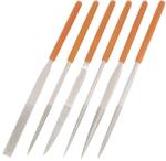  EXTOL tűreszelő klt. gyémántozott; 6db, 4×160×50mm, HRC38-42 szénacél, 100% krómozott (8803806)