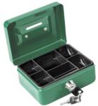 Extol pénzkazetta, 2db kulccsal, változó színekben, festett acél ; 125×95×55/0, 8mm (99008)