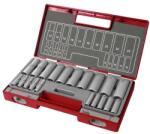 Extol hosszított dugófej klt. 1/2″, 1/4″, 20db; 61CrV5 FORTUM (4700012)