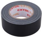 Extol ragasztószalag textiles, fekete, 50mm×50m (hobby szalag / duckt tape) (8856313) - sipibolt