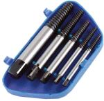 Extol törtcsavar kiszedő klt. , műanyag dobozban ; 5db, (3.5, 4.5, 6, 8, 10.5mm) (910023)