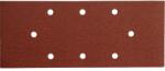 Extol csiszolópapír, lyukas klt. 10db, 93×230 mm, 8 db lyukkal, P60, 407114, 407115-höz (243060)
