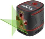 Fortum automatikus lézeres vízszintező, ZÖLD, 1H1V, Li-ion akku 3, 7V 1400mAh, pontosság: 0, 3mm/1m, 1/4″ menet (4780208)