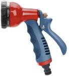 Extol pisztolyos szórófej, locsoló, fém + műanyag, 8 féle sugár, kuplung csatlakozós (EXT8876452)