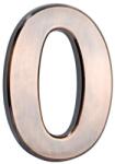 StrendPRO Házszám 0 (70x100mm) ragasztószalaggal bronz színű (2212488)