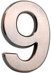StrendPRO Házszám 9 (70x100mm) ragasztószalaggal bronz színű (2212497)