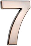 StrendPRO Házszám 7 (70x100mm) ragasztószalaggal bronz színű (2212495)