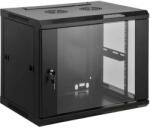 Intellinet 19" 12U Fali Rack Szekrény - 600x600 mm, Fekete