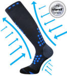 Voxx Marathon kompressziós zokni sötétkék 1 pár 43-46 117032 (117032)