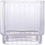 House Nordic Váza, üveg, átlátszó 20x9x19, 5 cm (4441788)