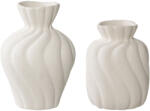 House Nordic Váza, kerámia, fehér, 2db (4441780)