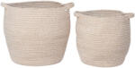 House Nordic Lamas kosarak, pamut, bézs, 2db (4401547) - geminiduo