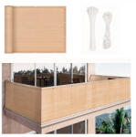 Leziter Erkély árnyékoló, belátásgátló 5 m bézs (MXR-11-Beige) - geminiduo