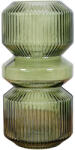 House Nordic Váza, üveg, zöld, ø12x25 cm (4441070)