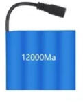 Leziter Lithium akkumulátor 12000 mAh (LEB-12000)