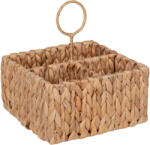 House Nordic Pleiku fali kosár, vízi jácint, natúr, 20x11x20 cm (4401551) - homelux