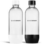SodaStream Jet Black&White 1L-es palack, 2 db (42007061)