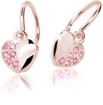 Cutie Jewellery Cercei pentru copii din aur roz C2160-10-X-4 roz
