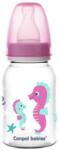 Canpol babies Шише за хранене Canpol - Love & Sea, 120 ml, 0м+, розово (59/300c) - ozone