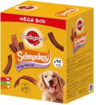 PEDIGREE Mega Box Schmackos Recompense fasii caini, cu vita, miel si pasare 790 g - fera