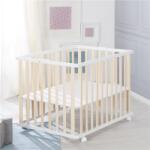 roba Foldable Playpen 70 x 100 Bicolour fa járóka