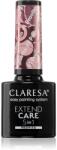 Claresa Extend Care 5 in 1 Provita bázis lakk zselés műkörömhöz regeneráló hatással árnyalat #1 5 g