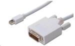 PremiumCord Mini DisplayPort DVI-D Átalakító Fehér 2m kportadmk02-02 (kportadmk02-02)