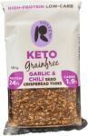 Rosten Keto ropogós kenyérszelet 130g 8db fokhagymás-chilis magas proteintartalmú