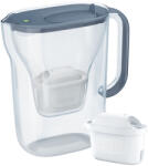 BRITA BR1057790 Style Essential vízszűrő kancsó + 1db PP Maxtra Pro szűrő patron, 2, 4 L; szürkéskék (1057790)